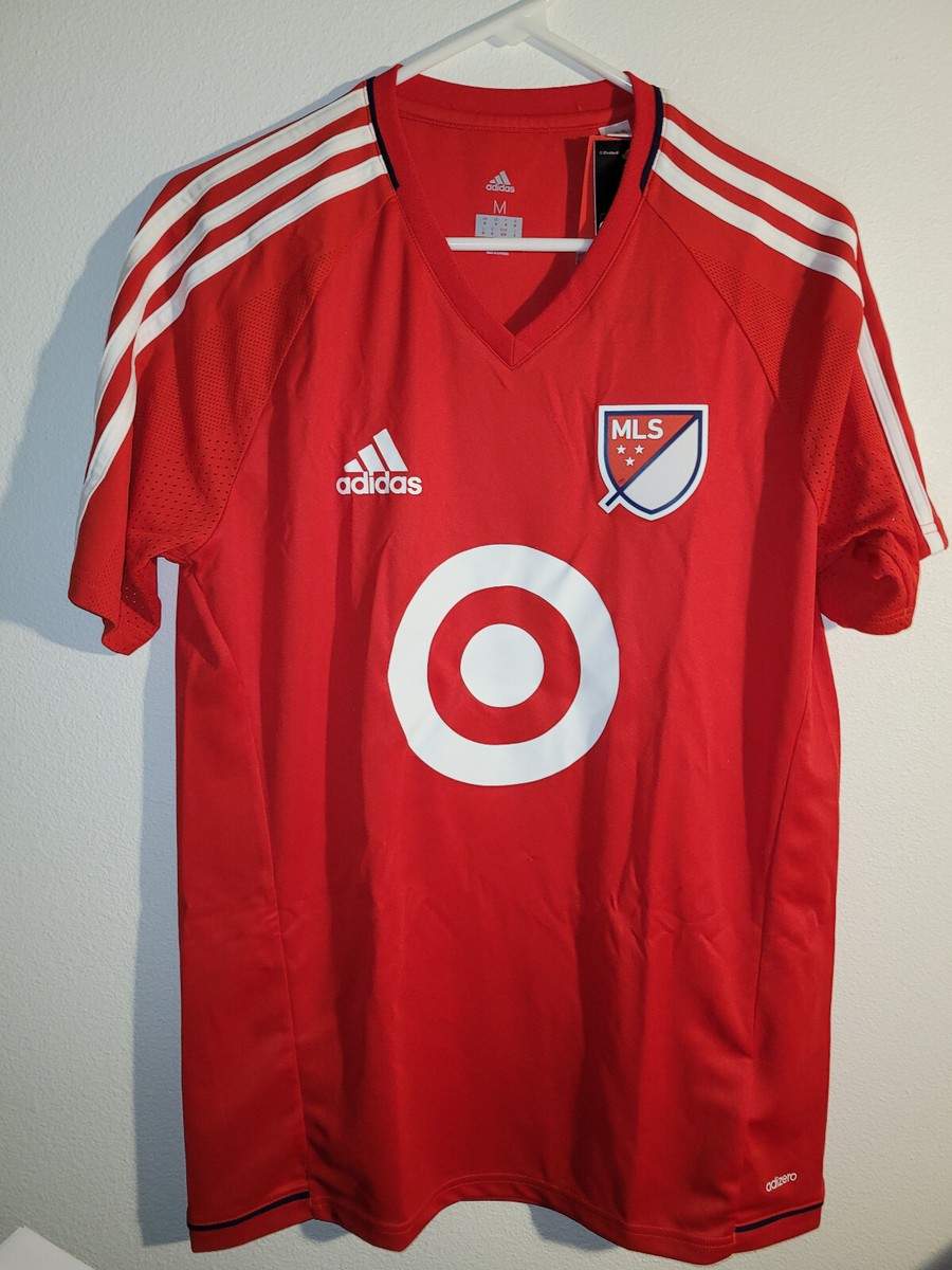 ADIDAS MLS MINNESOTA UNITED FC TEAM JERSEY RED SIZE L | eBay
