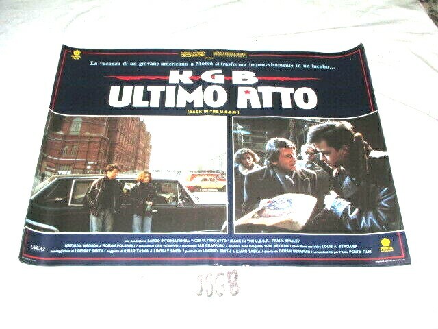 Locandina originale film KGB ultimo atto (1992) - Regia di Deran Sarafian
