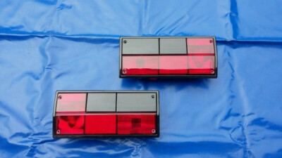 Rückleuchten VW T3 T 3 Bus Heckleuchten 79-92 rot/schwarz rot schwarz  E-Nummer