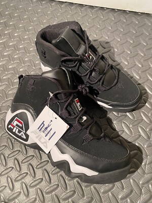 NEW Fila Grant Hill 1 Mens Sz 6.5 / Womens 8 Black Basketball