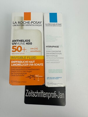 La Roche Posay Anthelios UVMune 400 LSF 50+ 50ml & Hydraphase HA Yeux 15ml