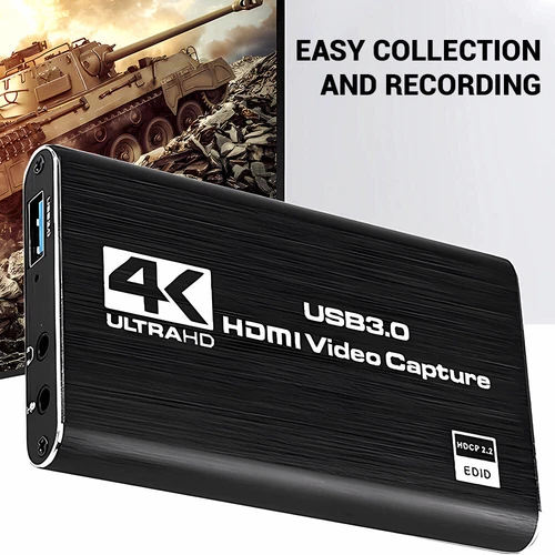 4K Audio Video Capture Card USB 3.0 HDMI Video Capture Device Full HD Recording - Picture 12 of 19