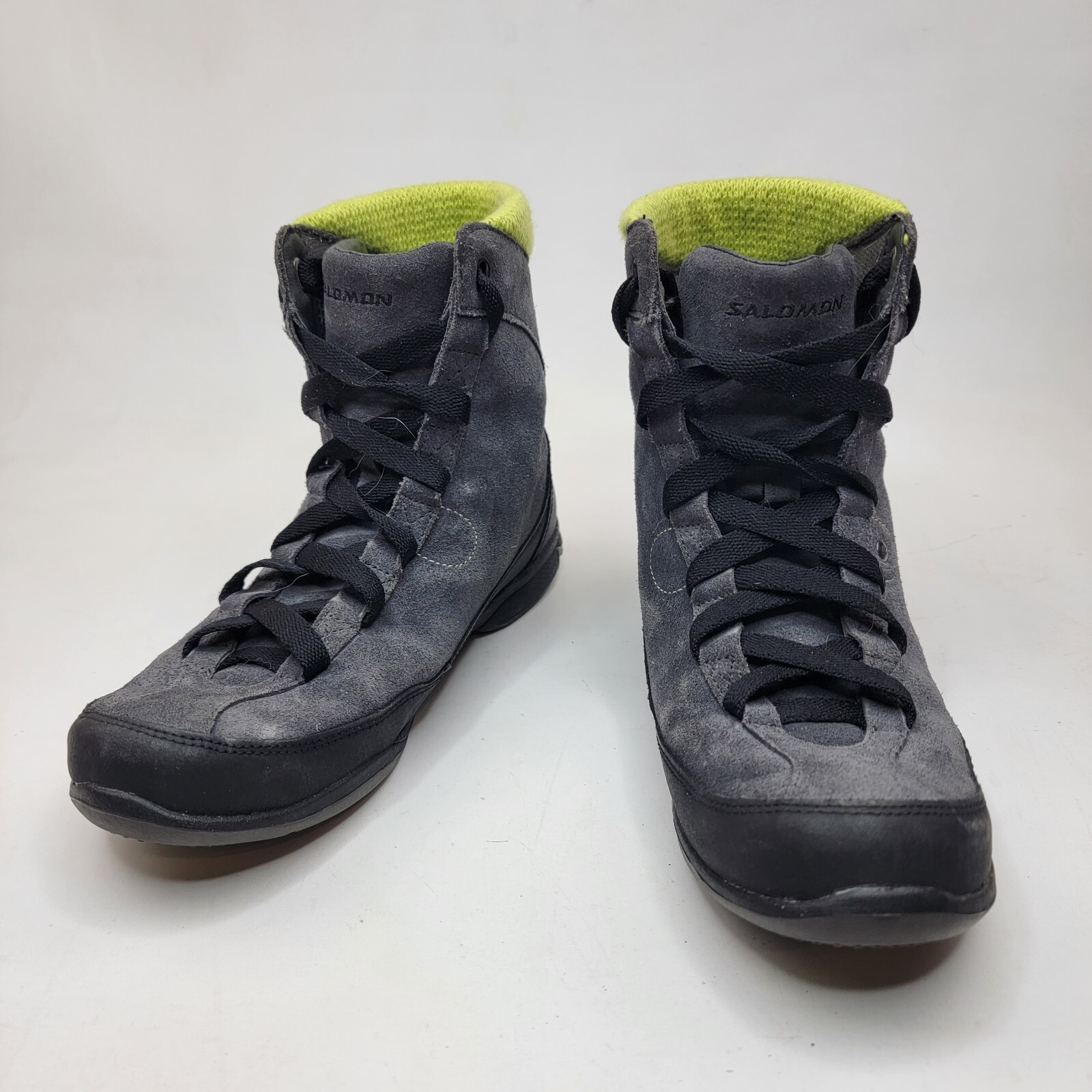 Stivali Salomon donna escursionismo outdoor Contagrip LACY 107648 taglia 6 5 verde USA grigio