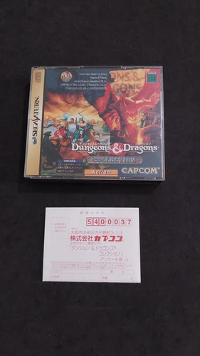 Dungeons & Dragons Collection Sega Saturn Japanese Used Complete Nice