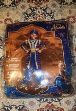 Disney Aladdin Toddler Costume 4/6 Disguise Preowned Excellent With Extras