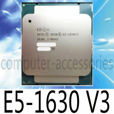 Intel Xeon E5-1630 V3 3.7GHz 4Core 10MB SR20L LGA2011-3 140W CPU Processor