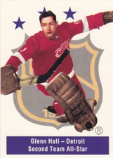 94 PARKHURST..GLENN HALL..56/57 MISSING LINK..2ND ALL-STAR..# 141..RED WINGS