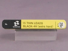 Sheaffer Vintage Long Thin 0.9mm Lead--4H- ---15 sticks--prepriced . 29