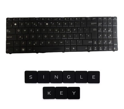 ASUS X54C UK Tastatur jede einzelne Taste Verkauf Ersatztasten