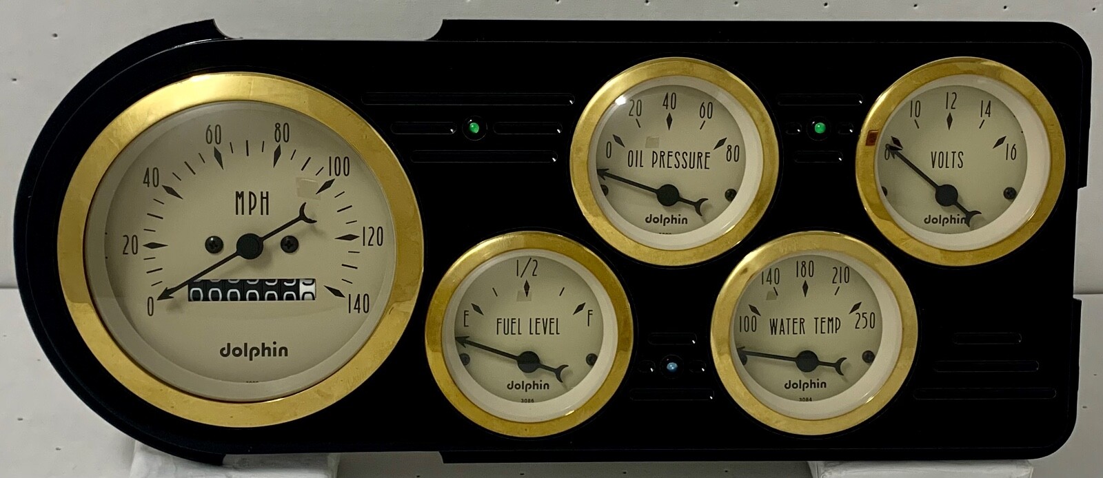 1948 1949 1950 Ford Truck 5 Gauge Dash Panel Insert Cluster Set