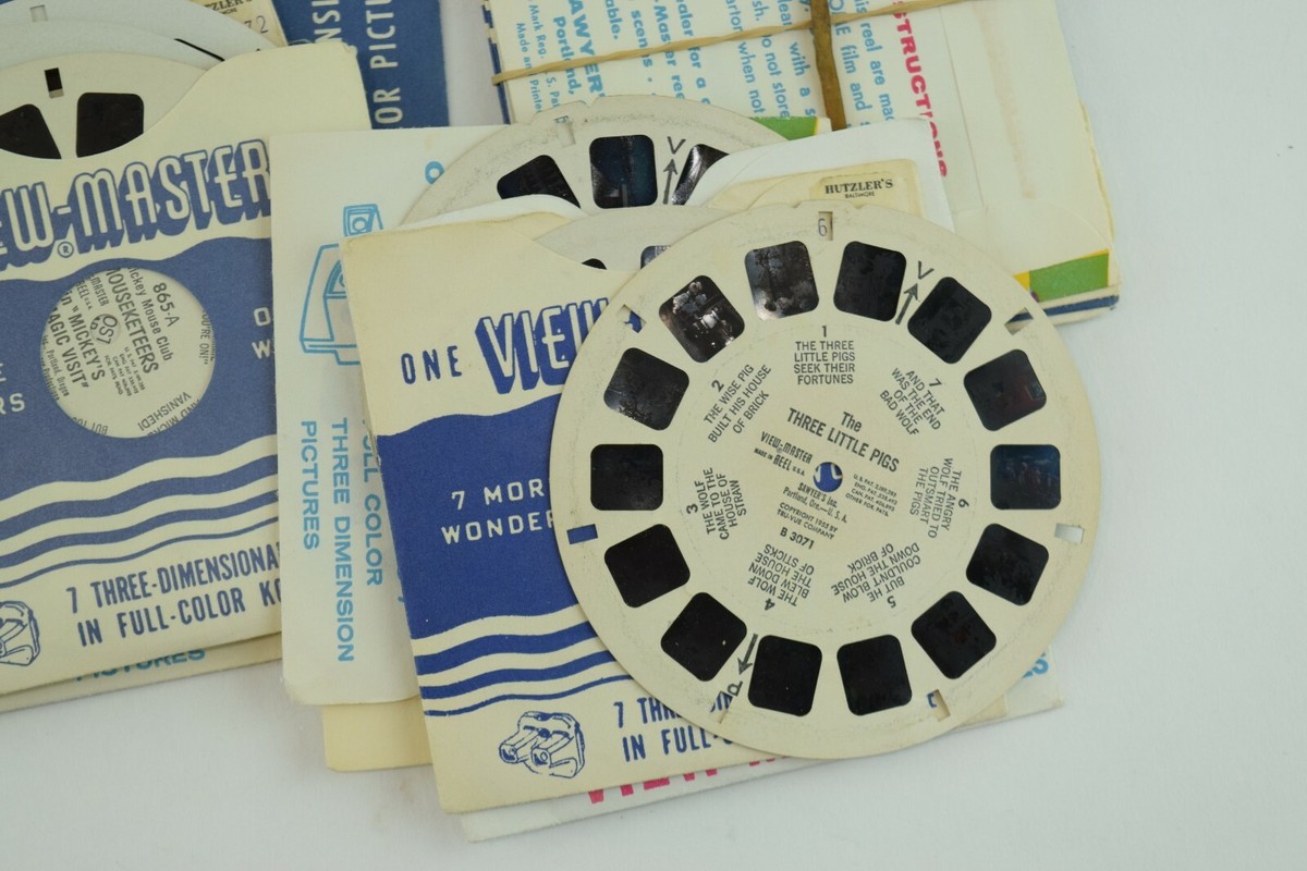 [ヴィンテージ] Viewmaster 用リール8種セット ヴィンテージ] Viewmaster 用リール8種セット Vintage View