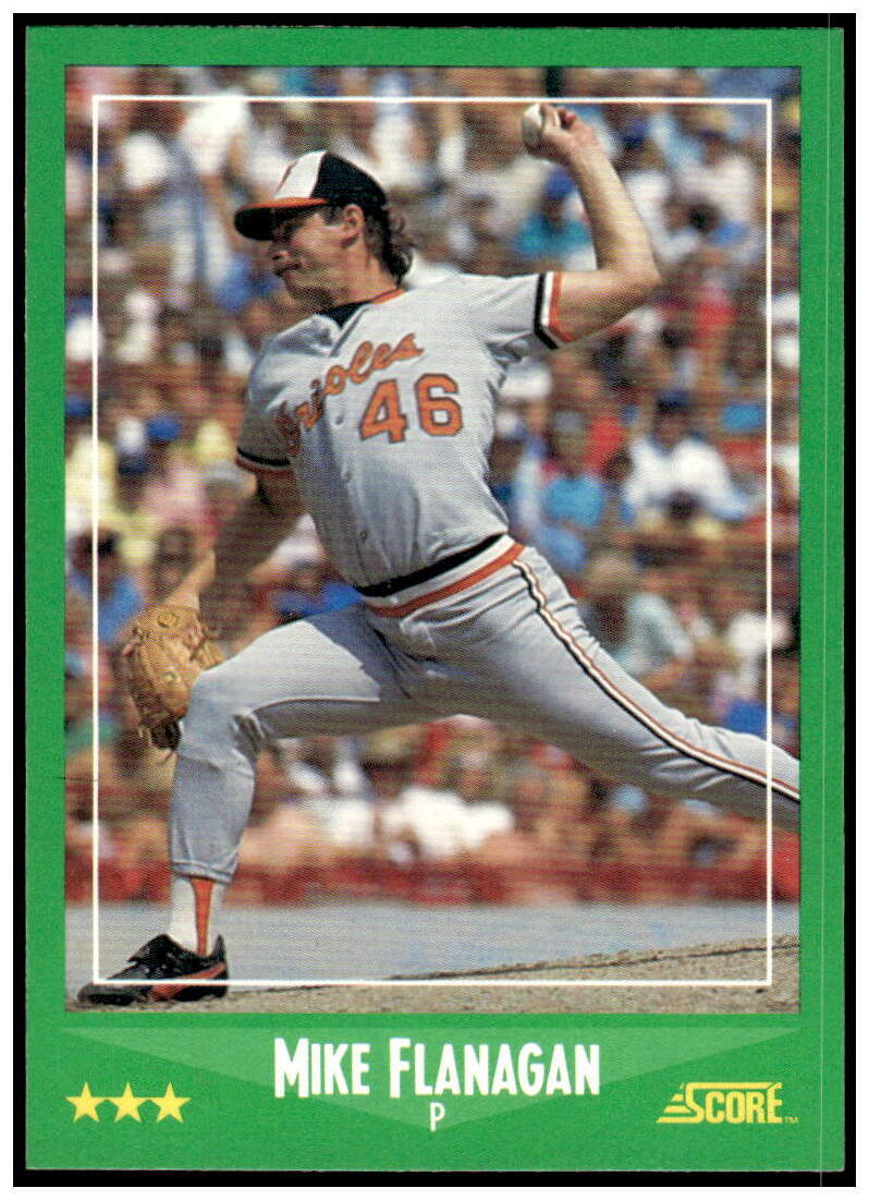 1988 Score #427 Mike Flanagan NM | eBay