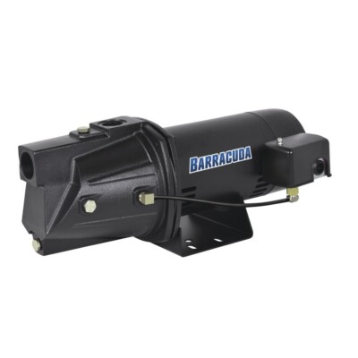 1/2 HP Rugged Coated Steel Shallow Well Jet Pump Dual Voltage 12.7 GPM 67 PSI