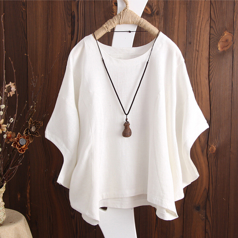 cotton batwing top