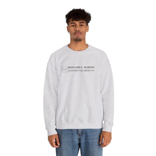 Bernard L. Madoff Investment Securities Unisex Crewneck Sweatshirt Bernie Madoff - Picture 16 of 72