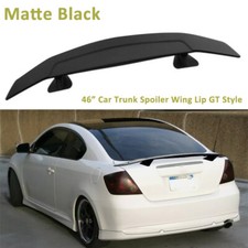 46 Rear Trunk Spoiler Lip Wing Adhesive Gt Matte For 2005 - 2010 Scion Tc 46 Rear Trunk Spoiler Lip Wing Adhesive Gt Matte For 2005 - 2010 Scion Tc
