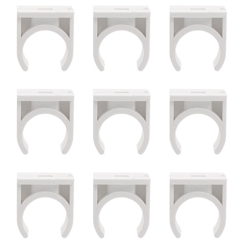 Pipe Card Duty Fasten Holder PVC Water Clamps Clips Riding Horse
