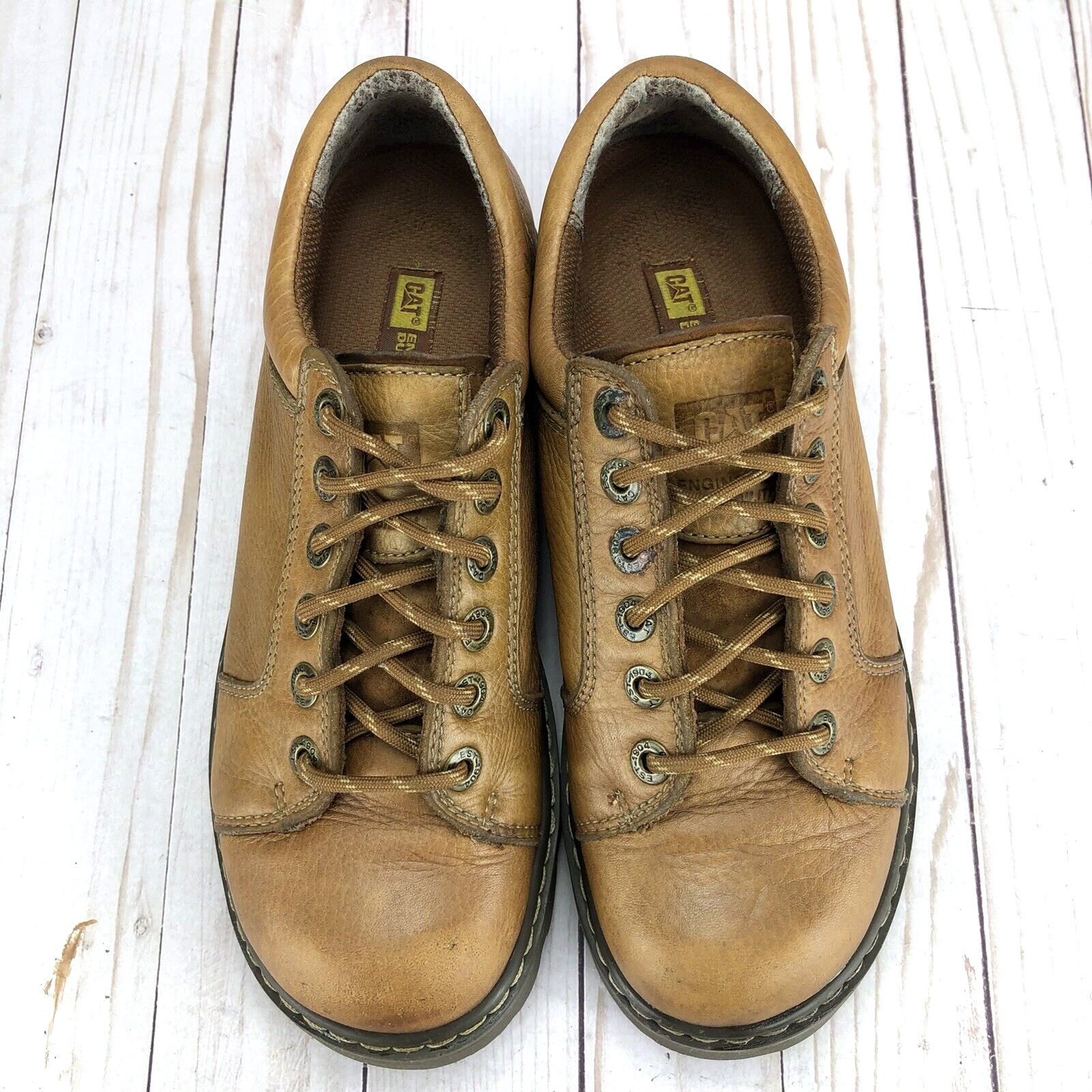 CAT Caterpillar Oxford Work Shoes Engineered Durabili… Gem