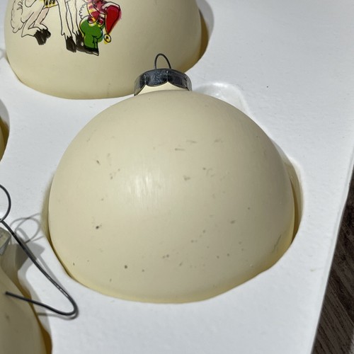 Vintage Pyramid Decorative Ornaments Unicorn Elves Set Of 4 RARE! - Picture 8 of 11