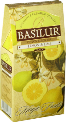 BASILUR Ceylon Pure Black Green Fruits Loose Tea 100g Sri Lanka