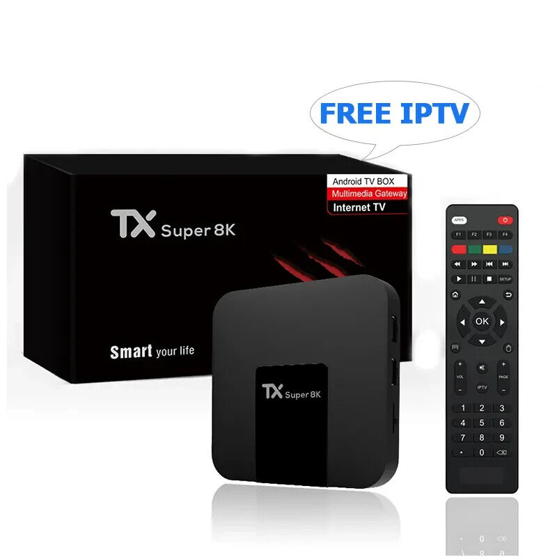 TvBox T X 3 MINI 8GB 128GB Preinstall 10000 Famous Live Channel