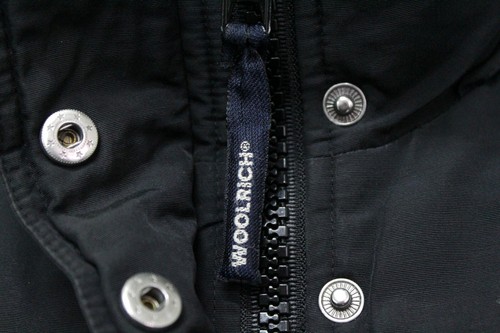 Jacket Woolrich Woman SIZE S Blizzard Parka Black Jacket Woman Logo - Picture 10 of 12