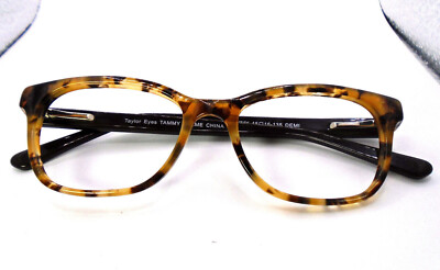 Taylor Eyes TAMMY Demi Brown 48-16-135 Cateye Womens Plastic Eyeglasses Frames