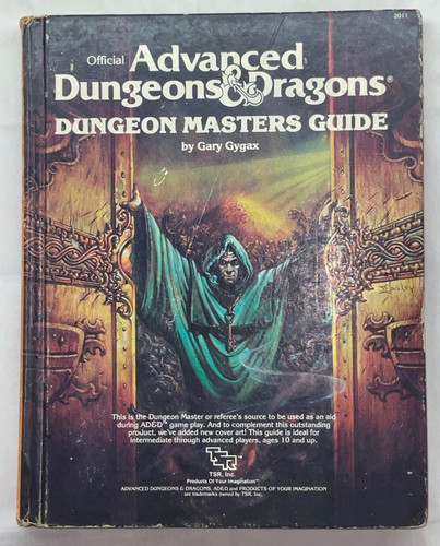 Dungeon Master's Guide Advanced Dungeons & Dragons Revised Dec 1979 READ DESC