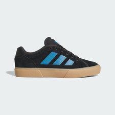 Adidas Originals COURT TNS PREMIERE SHOES in Black/Lucid Ray Blue/Gum