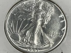 1943-S Walking Liberty Half Dollar In AU Condition