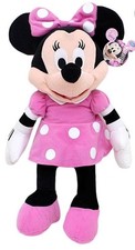 Disney Mickey Mouse Clubhouse Plush 17" Minnie Pink Dress