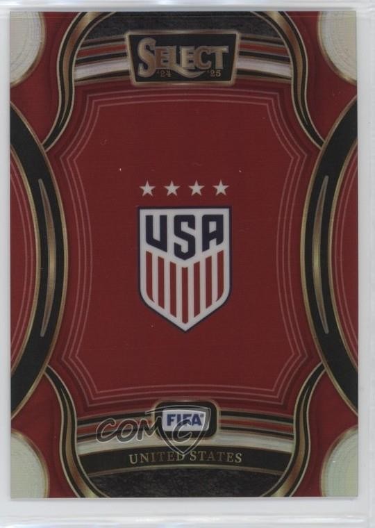 2024-25 Panini Select FIFA Team Badges United States #17 1u5p
