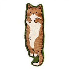 Cute Cat Shape Bath Mat, Cartoon Cat Floor Mat, Ultra Soft  Non-Slip Door Ma...