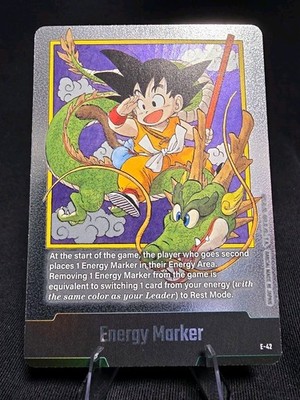 Dragon Ball Super Energy Marker E-42  Fusion World Manga