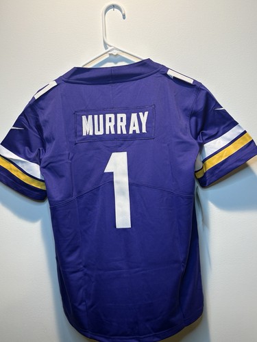 New! #1 Kyler Murray Minnesota Vikings Youth Medium (age 10-12) Jersey W/ Tags