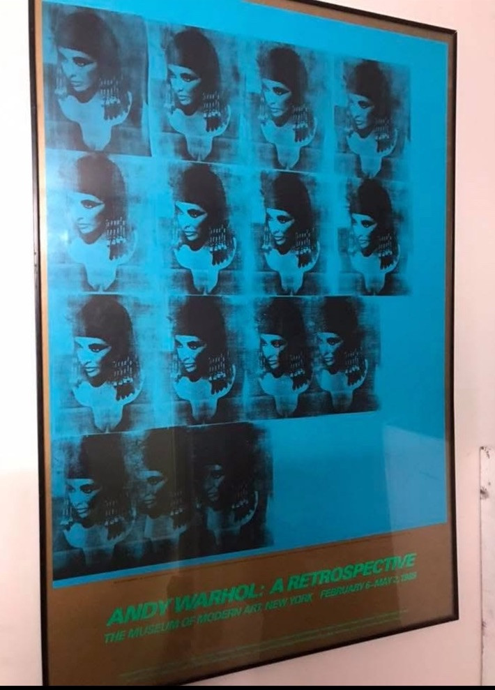 Vintage 1989 “Andy Warhol: A Retrospective” Event Poster (MoMA