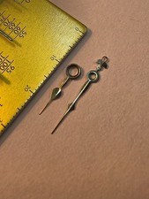 Set Of Vintage NOS Fancy Gilt Spade Pocket Watch Hands-Hole Sizes 135/245