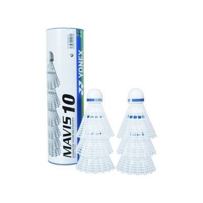Yonex - Federball ''Mavis 10'' 6er-Pack - Nylon (RD824)