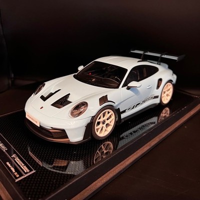 Porsche 911 (992) GT3 RS [Timothy & Pierre ] Light Blue 1/18