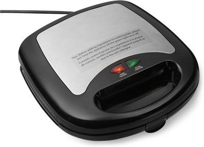 3-In-1 Sandwich Maker, Panini Press and Waffle Maker with Removable Plates, 760W