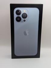 Apple iPhone 13 Pro 128GB Sierra Blue Empty Box Only w/ inserts 