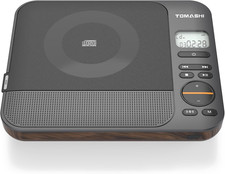 Retro Bluetooth CD Player with Speakers, Remote  Rechargeable - Perfect Gift 