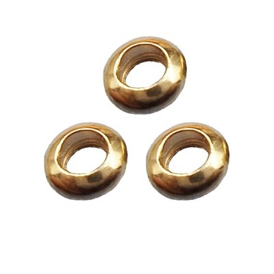 Handwerkliche Handwerkskunst Handarbeit Messing Zwischenperlen für einzigartigen Schmuck