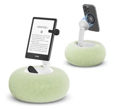  Tablet Stand Pillow Cell Phone Pillow Holder for Bed Compatible with Green