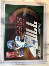 2025 Panini Donruss Elite - Full Throttle Jahmyr Gibbs #3 Green
