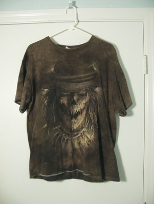 Sematary Haunted Mound The Mountain Scarecrow T-Shirt XL