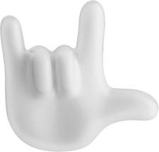 Appendino in Ceramica per Scaldasalviette E Termoarredo a Forma Di Segno I Love