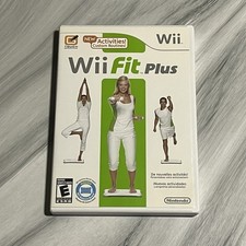 Wii Fit Plus Game (Nintendo Wii) With Case • Wii ••