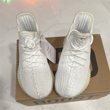 adidas Yeezy Boost 350 V2 Infant White Textile Sneakers US 7K BB6373