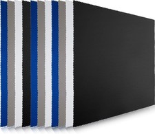 12 Pack Large Microfiber Glass Cleaning Cloths 12 x 12 Inch Oversized Eyeglass S